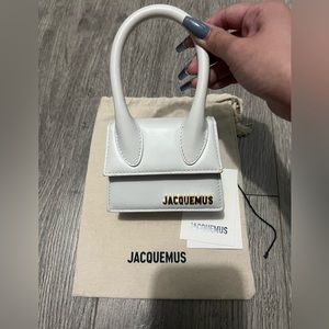 Jacquemus White Le Chiquito Clutch